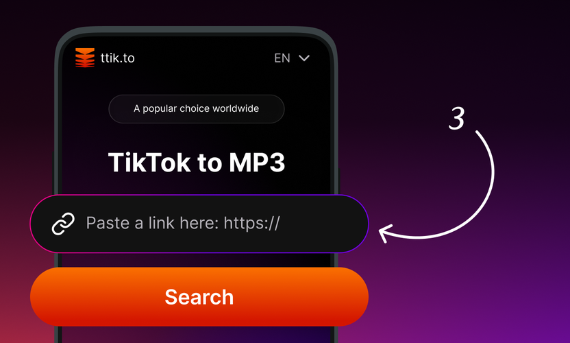 Incolla il Link nel Downloader